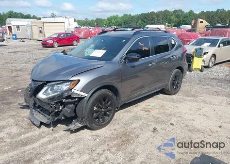 2017 Nissan Rogue Sv из США, поврежденный, VIN 5N1AT2MT4HC837948